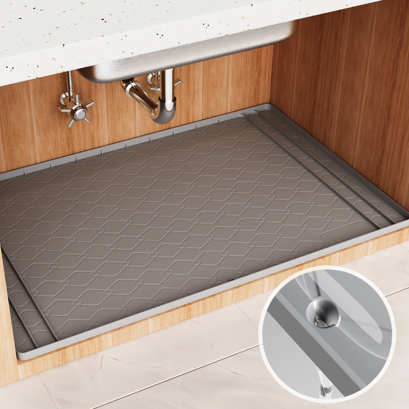 Home Essentials Bathroom Storage - Silikonowa mata pod zlew, niezbędne akcesoria