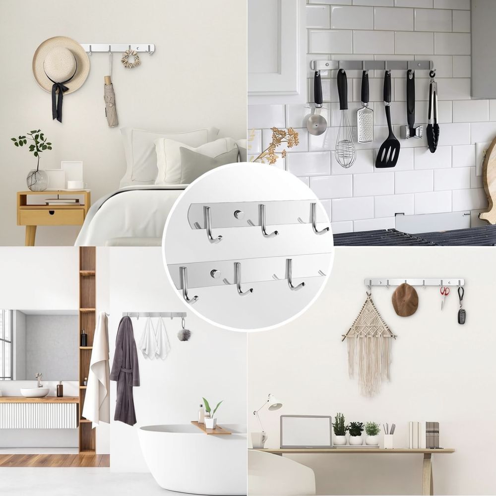 Uniwersalny, wiszący wieszak z – Home Bathroom Organizer recenzja i cena