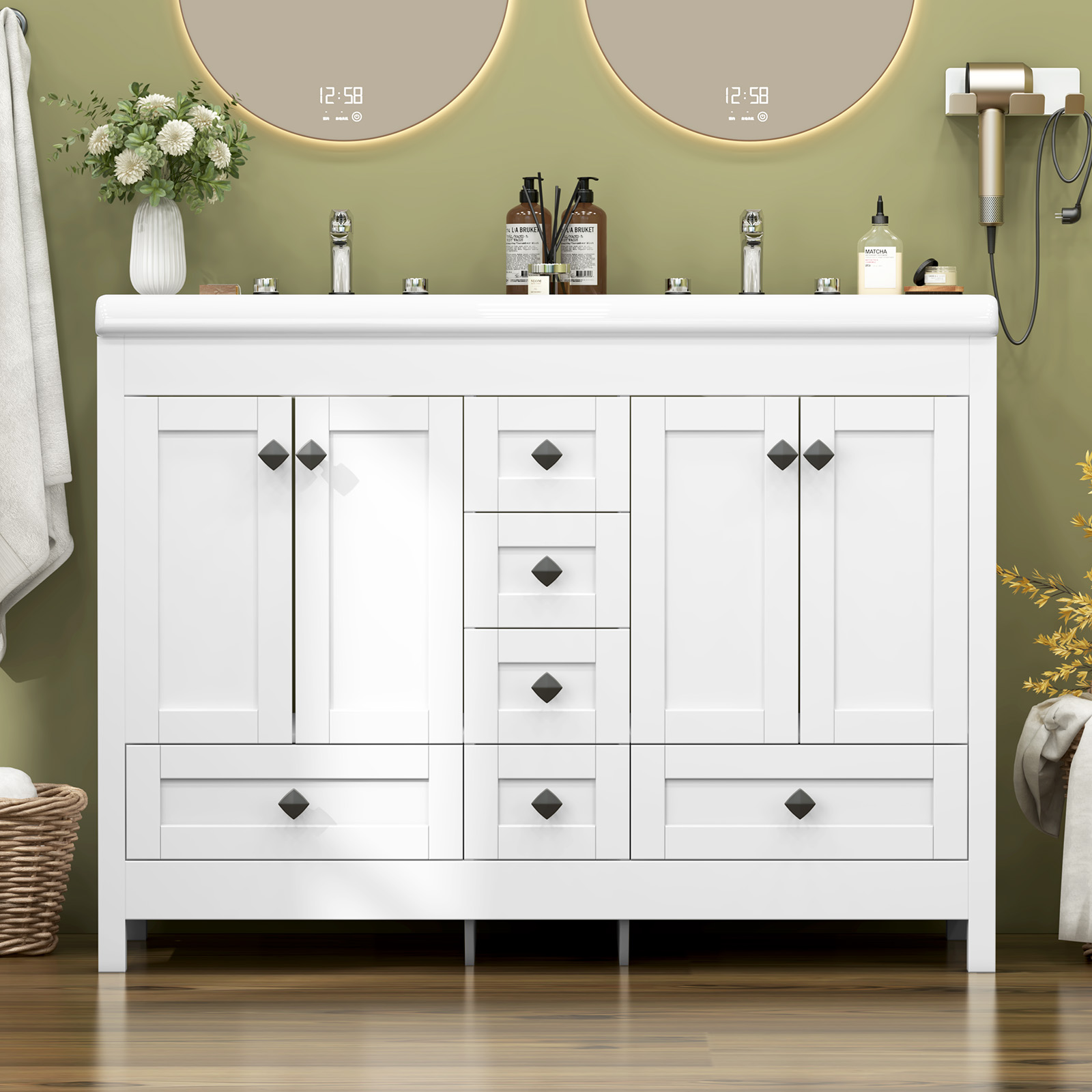 Szafka łazienkowa o długości 4 – Home Bathroom Vanity Combo recenzja i cena