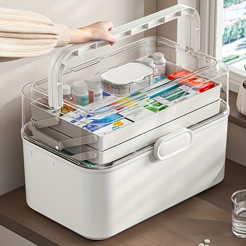 Pojemnik/Organizer na leki o d – Home Edit Bathroom Storage recenzja i cena