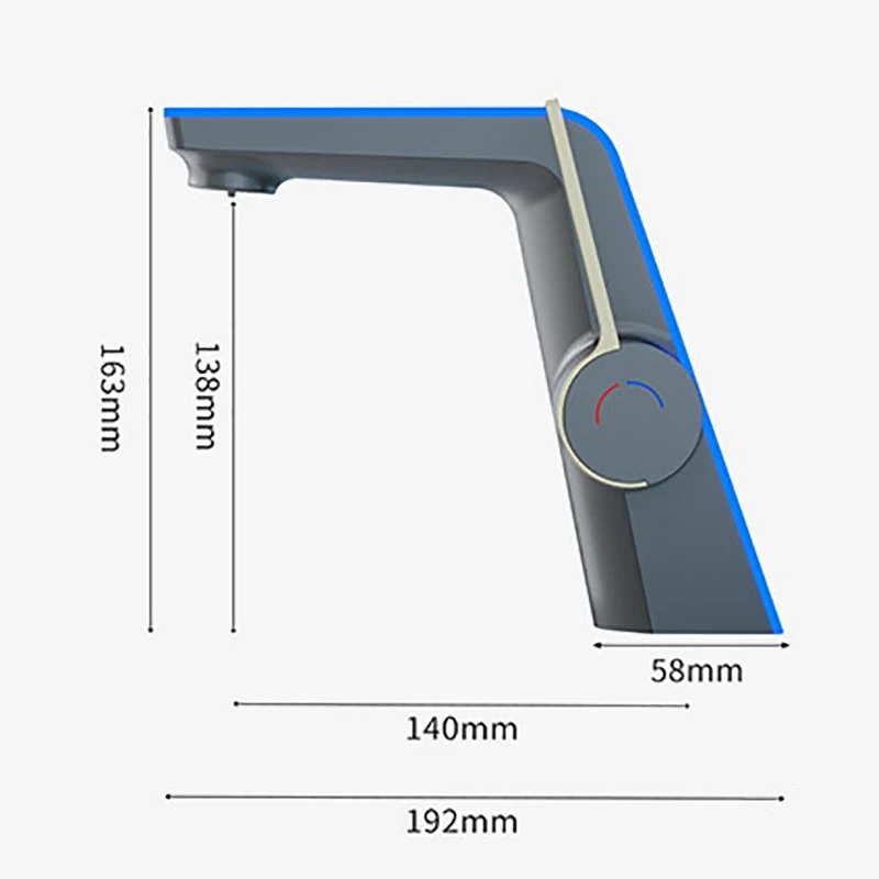 Bateria umywalkowa LED z cyfro – Basin Mixer Tap recenzja i cena