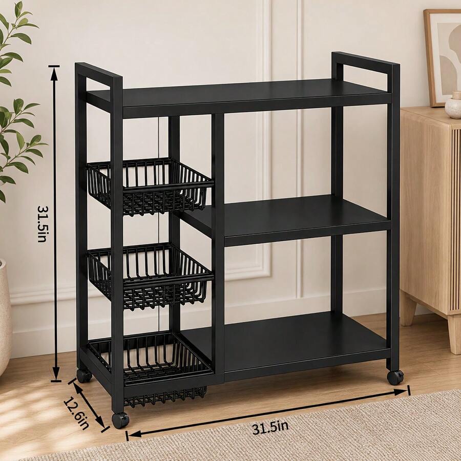 1 szt. mobilny regał do przech – Home Edit Bathroom Storage recenzja i cena